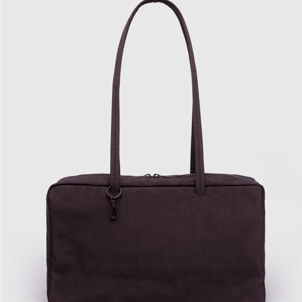 BAGGU Chocolate Plum MEDIUM BOWLER BAG